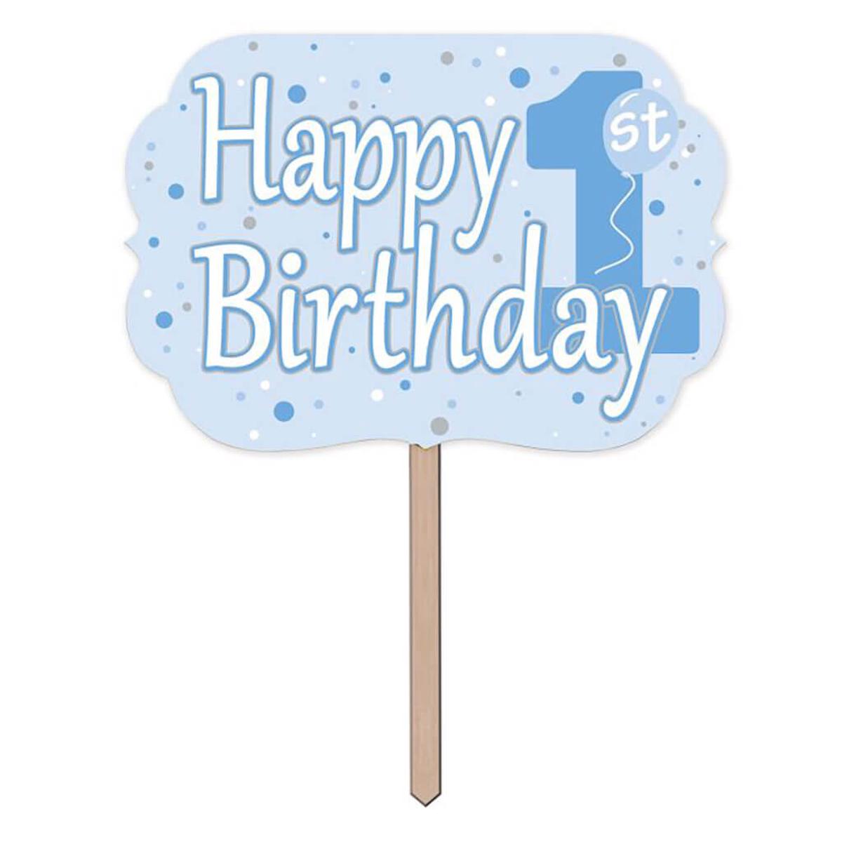 “1st” Birthday Yard Sign