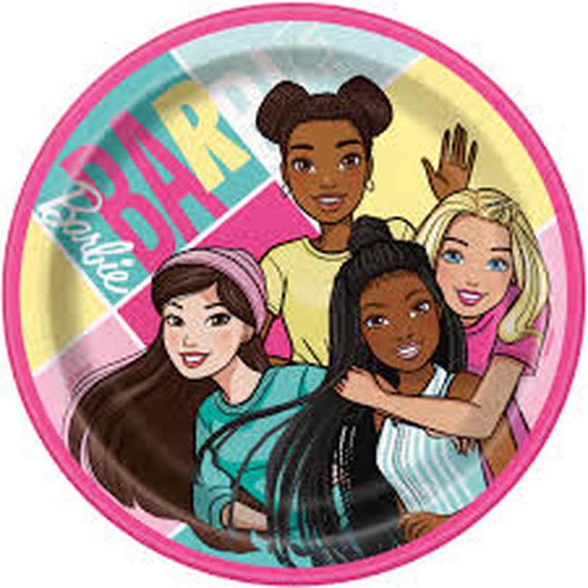 Barbie Plates 78243