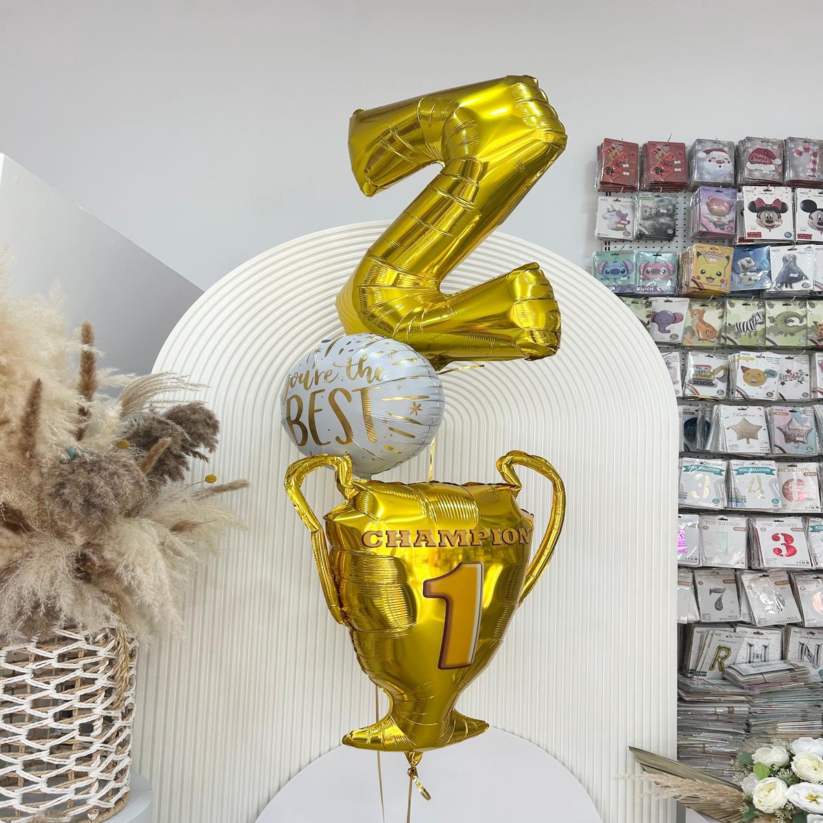 Gold Letter Z, Youre the BEST, Gold Champion 1- Customizable Design