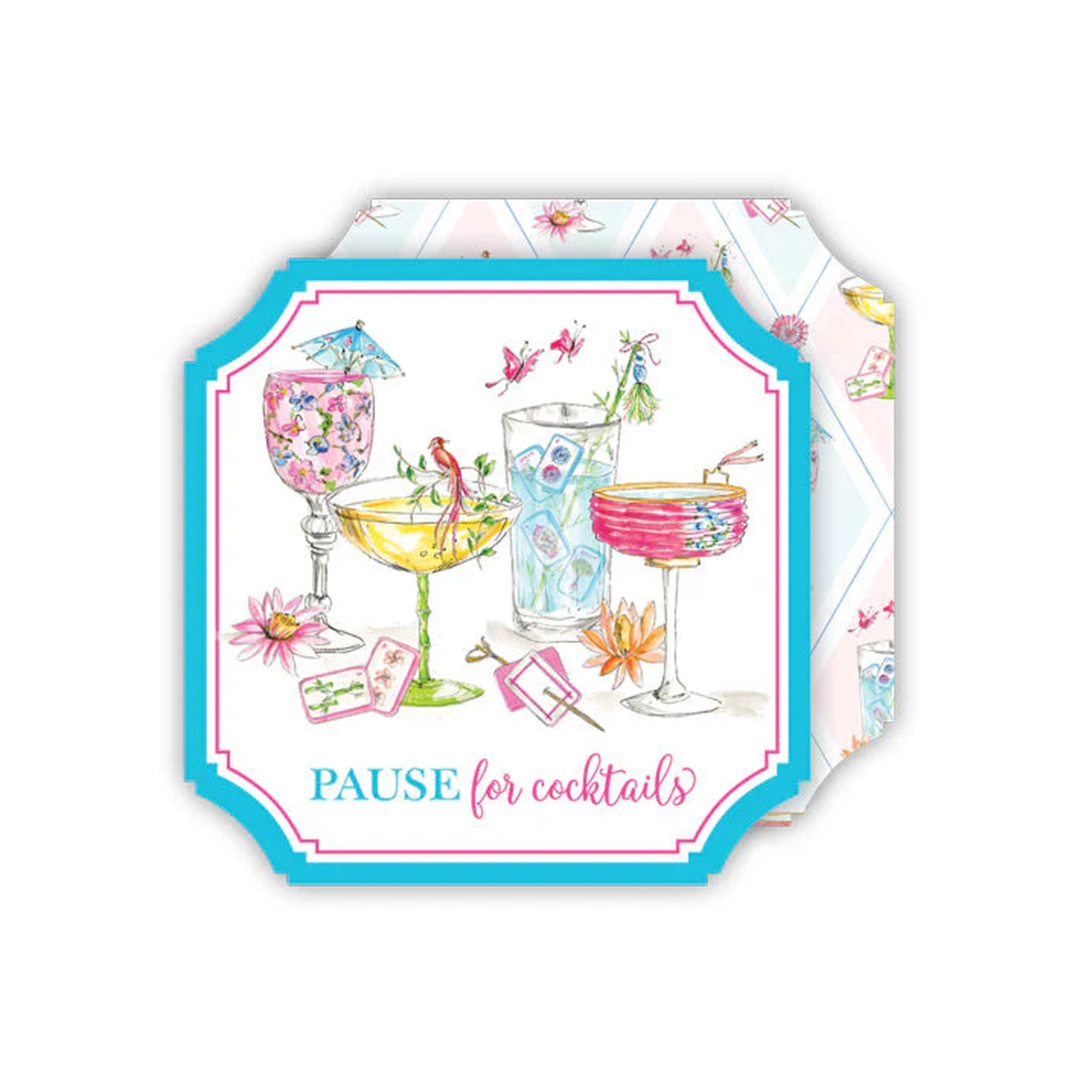 Ticket Coasters – Mahjong Pause For Cocktails