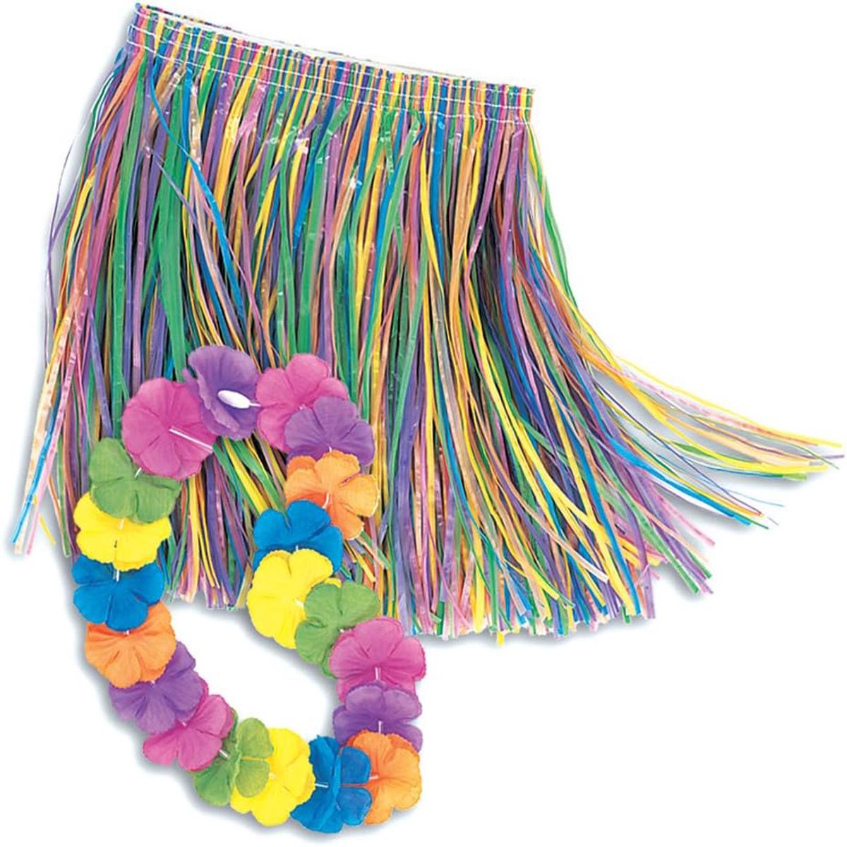 Luau Skirt & Lei Set – Child Size – Unique