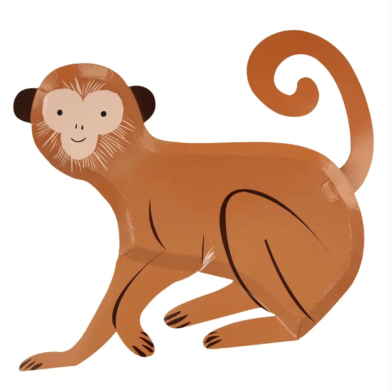 Monkey Plates (pk8)