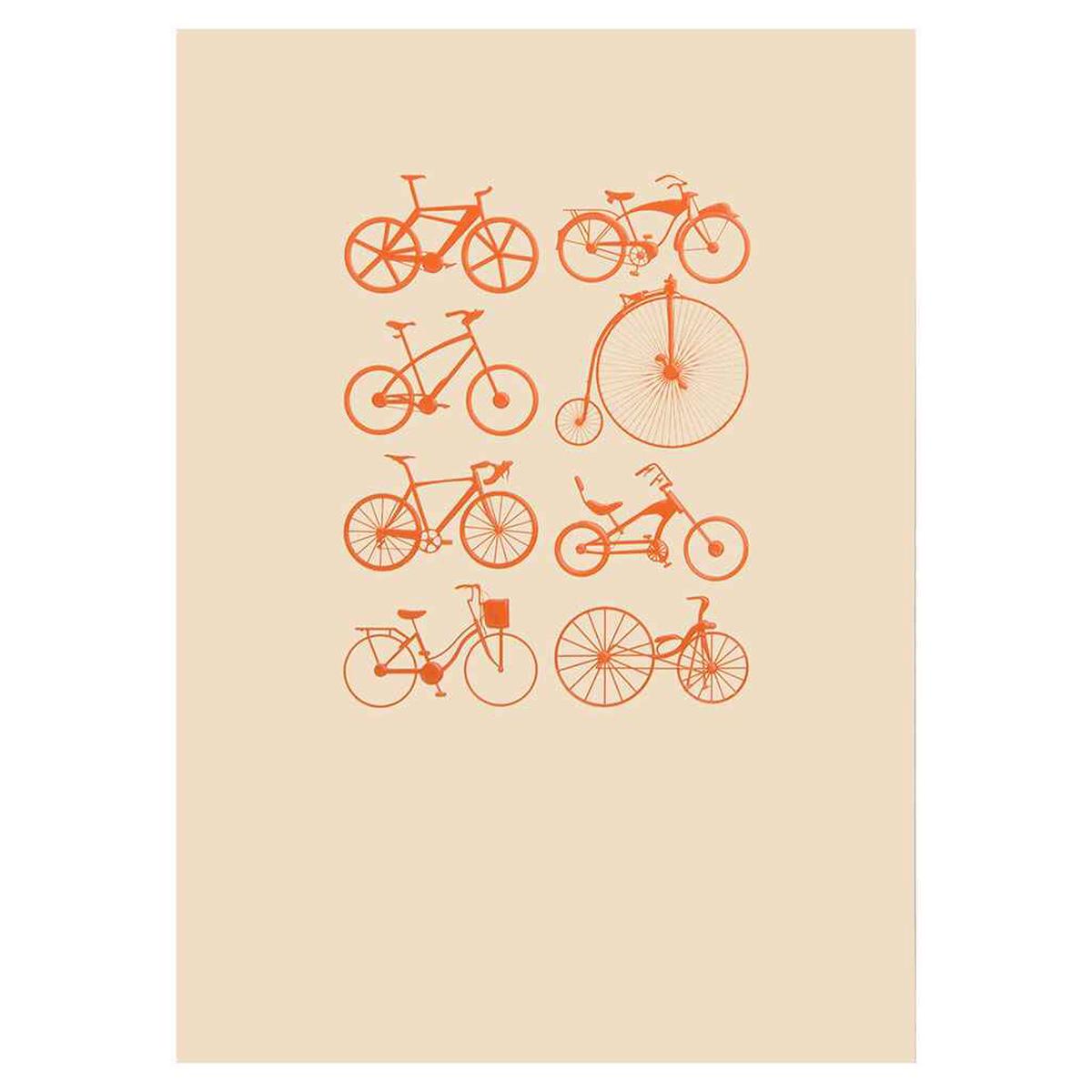 Bicycles Greeting Card
