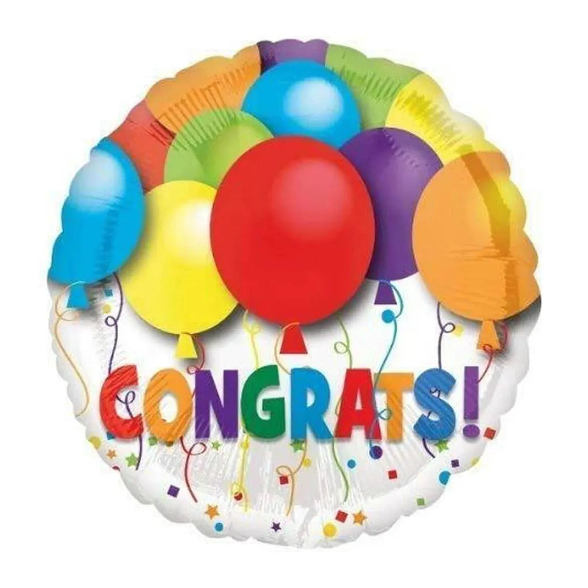 Congrats Foil Balloon 17in