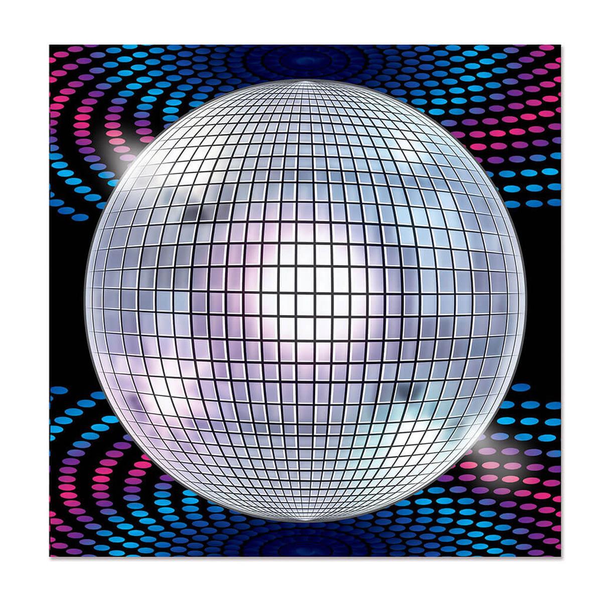 Disco Ball Lunch Napkins 2Ply 16ct