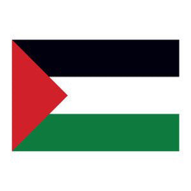 Palestine Flag with Stick | 4″ x 6″