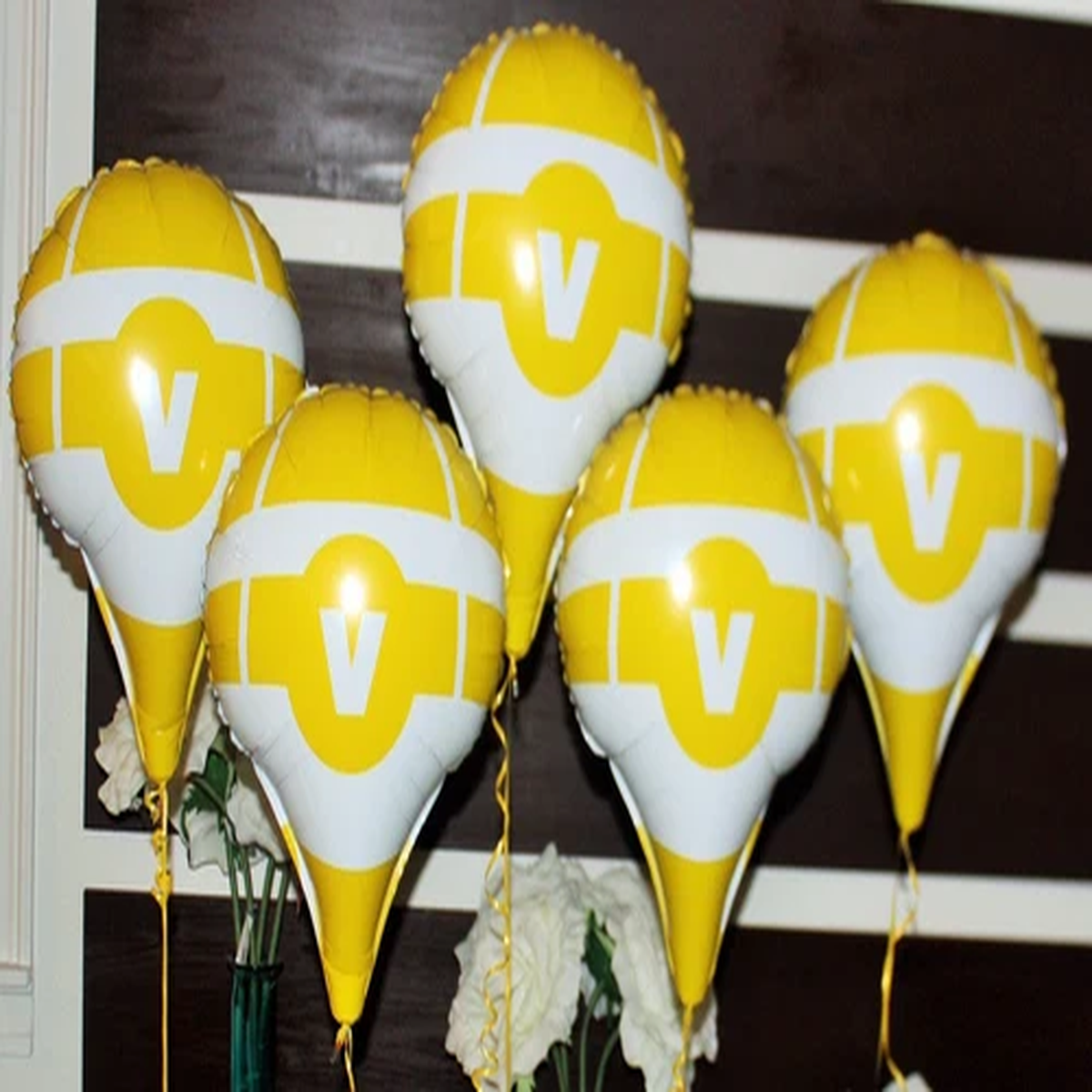 10 GAMING Inspired Hot Air Mylar Drop Box BALLOONS Party Supplies