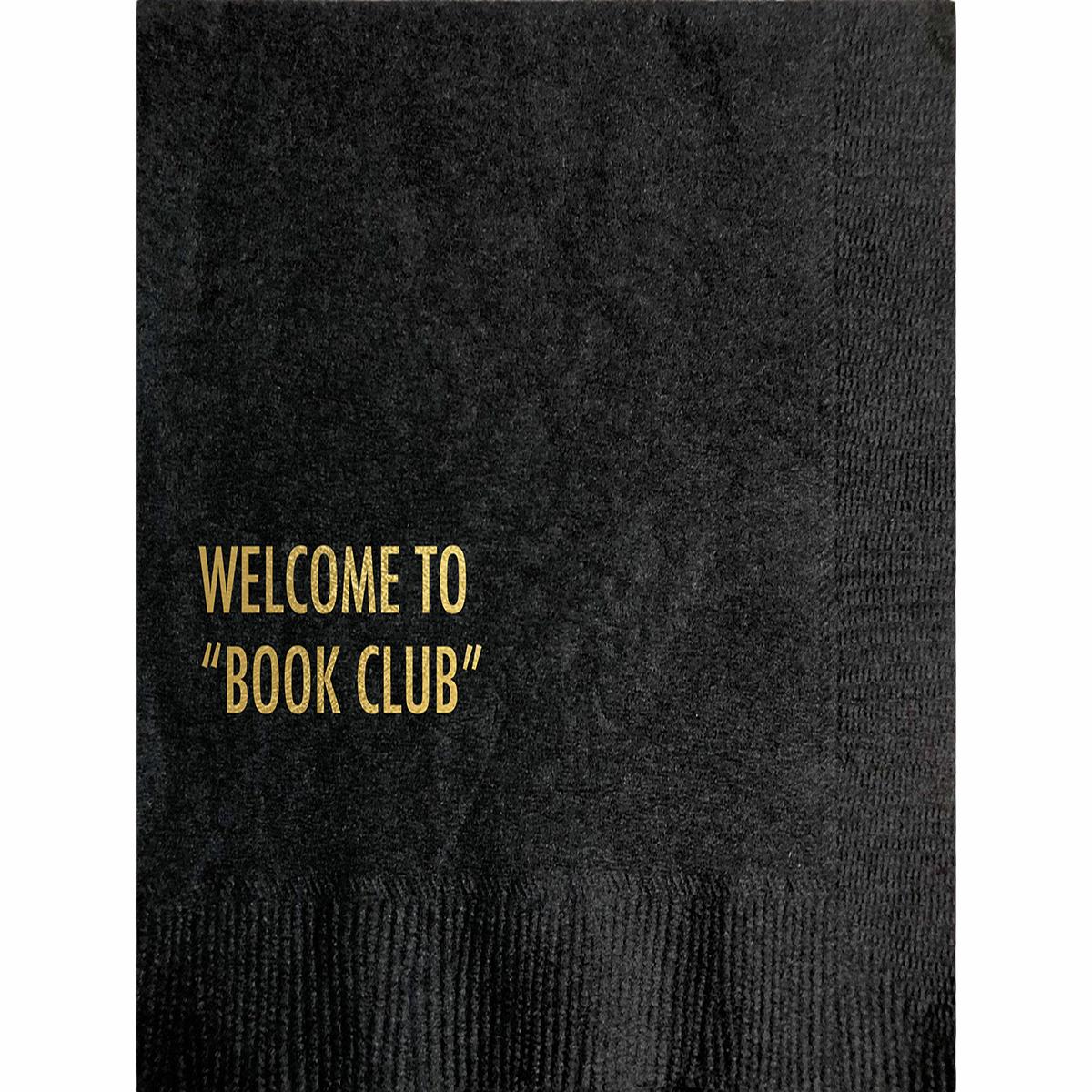 Book Club Cocktail Napkin