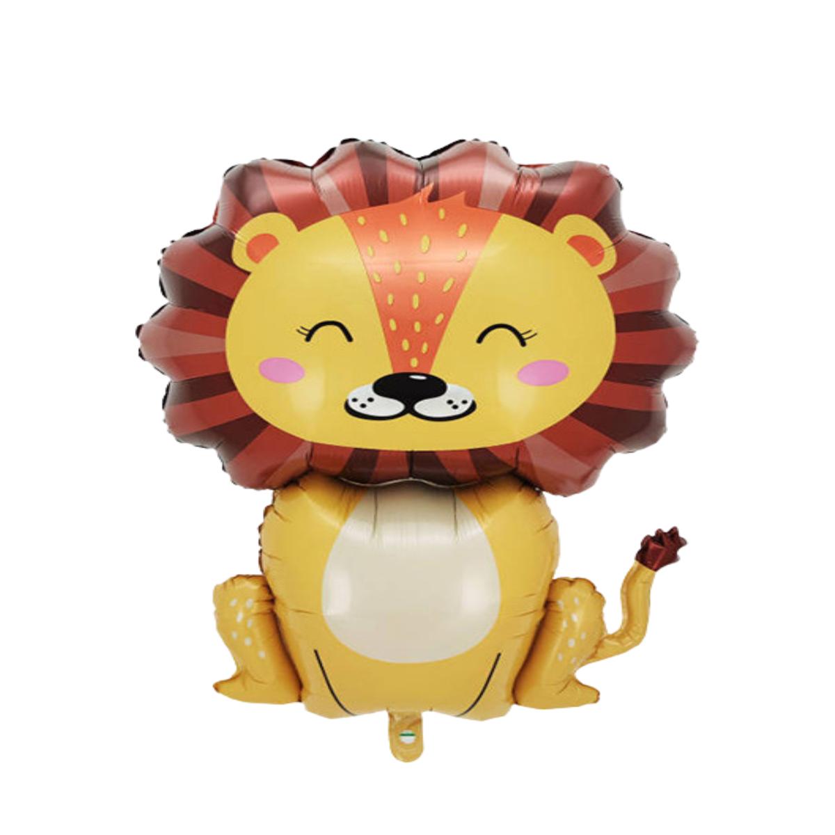 Lion Animal Foil Helium Balloon – Perfect for Animal-Themed, Safari-Themed, Jungle-Themed and any o
