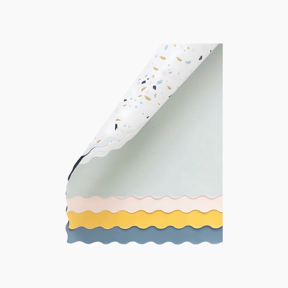 Ma Fete Terrazzo Pattern Wrapping Paper – 4 Sheets
