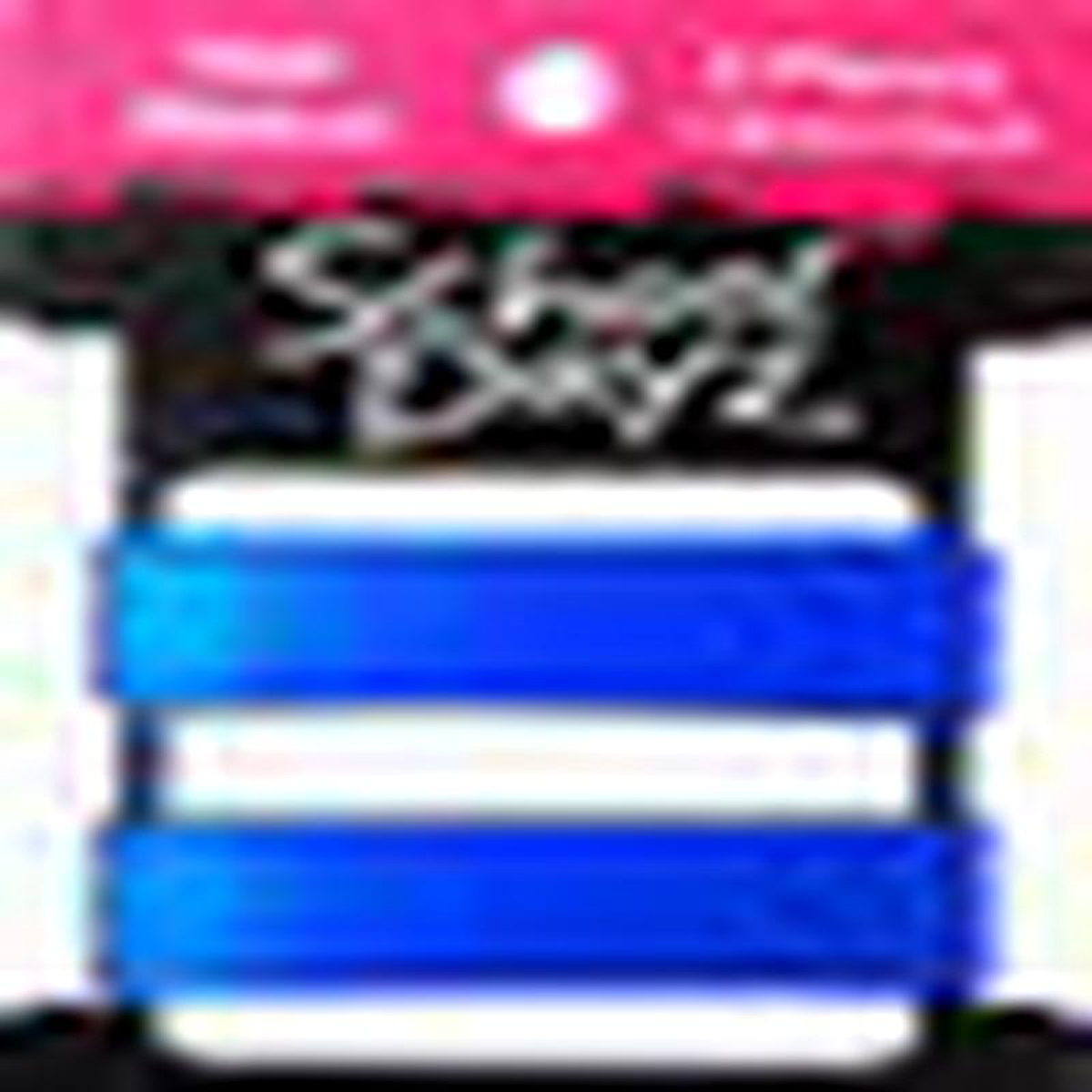 SCHOOL DAYZ RIBBON ROYAL BLUE 2PK