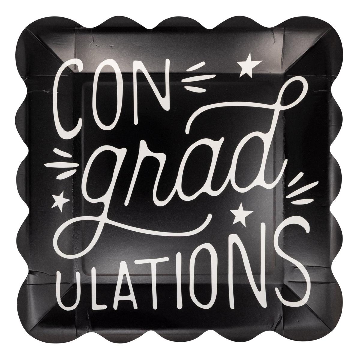 ConGRADulations Plate | 8ct