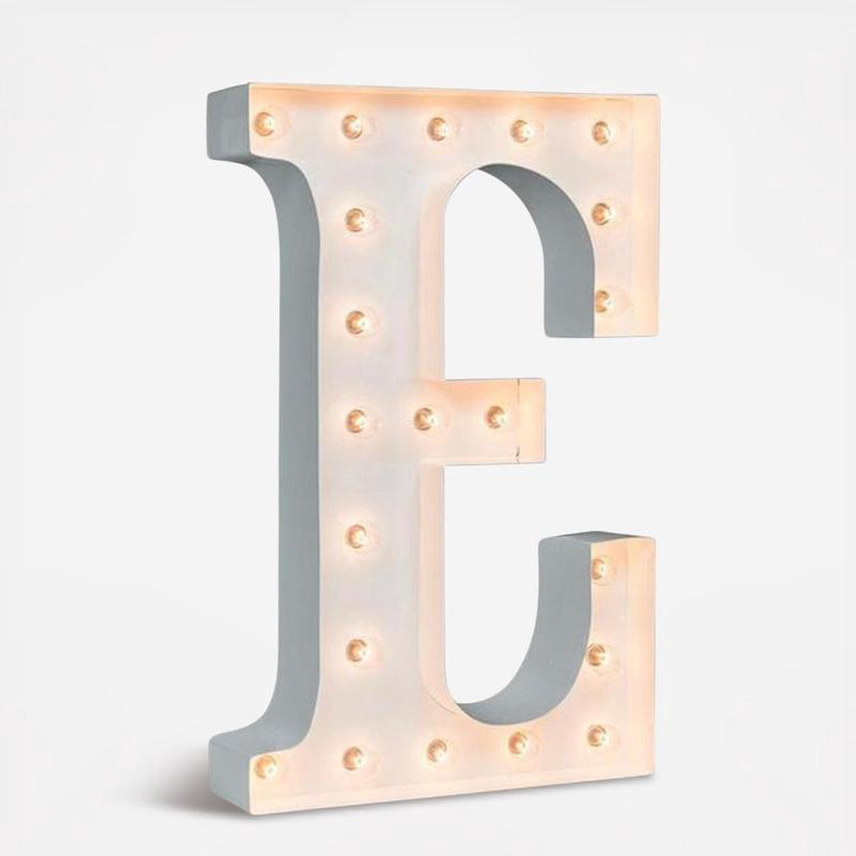 Letter E Light Up 8211 N255-1E