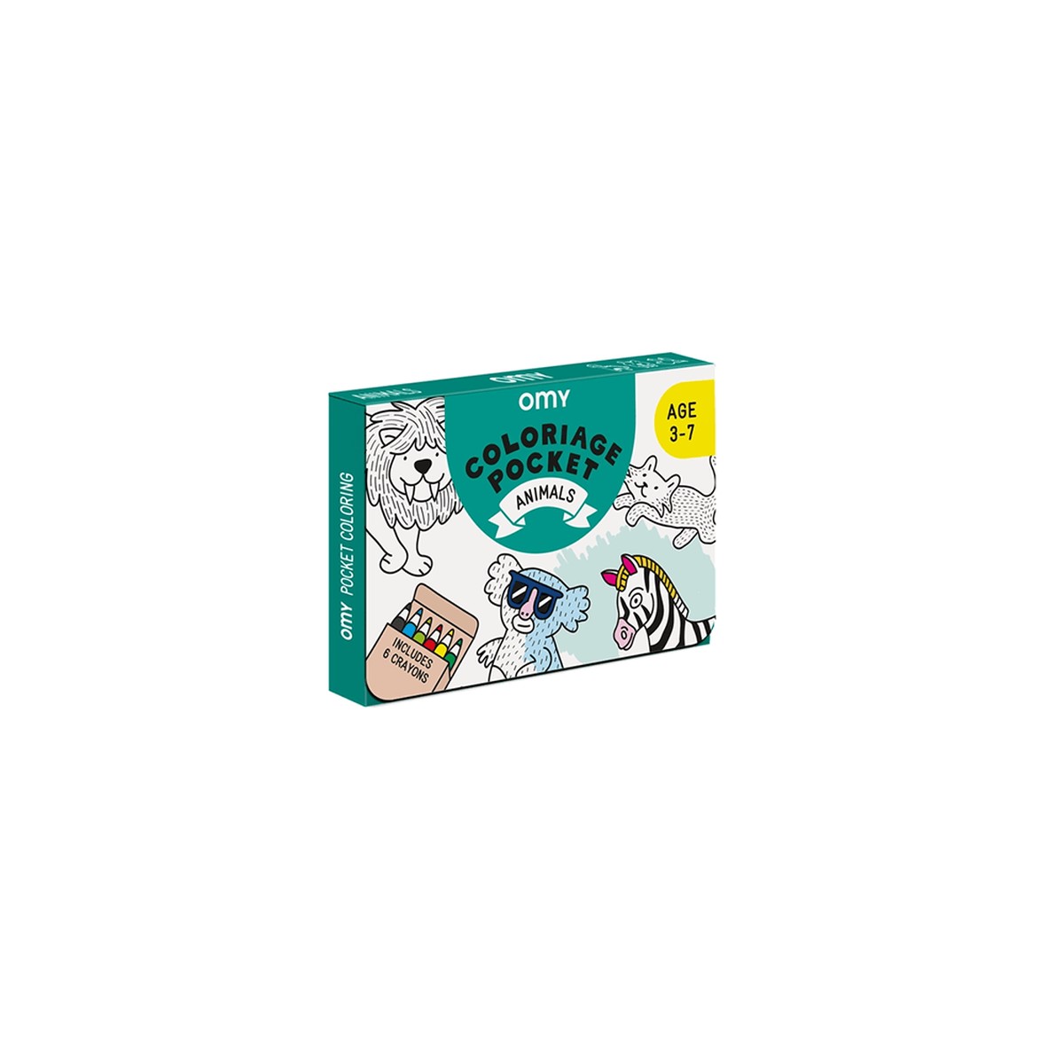 Pocket Coloring Set – Animals