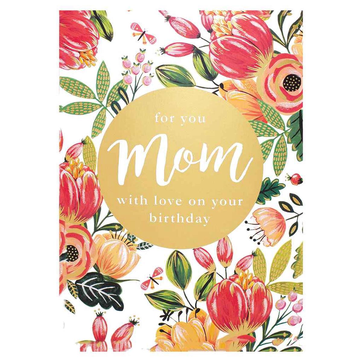 Blooming Lovely Mom Greeting Card