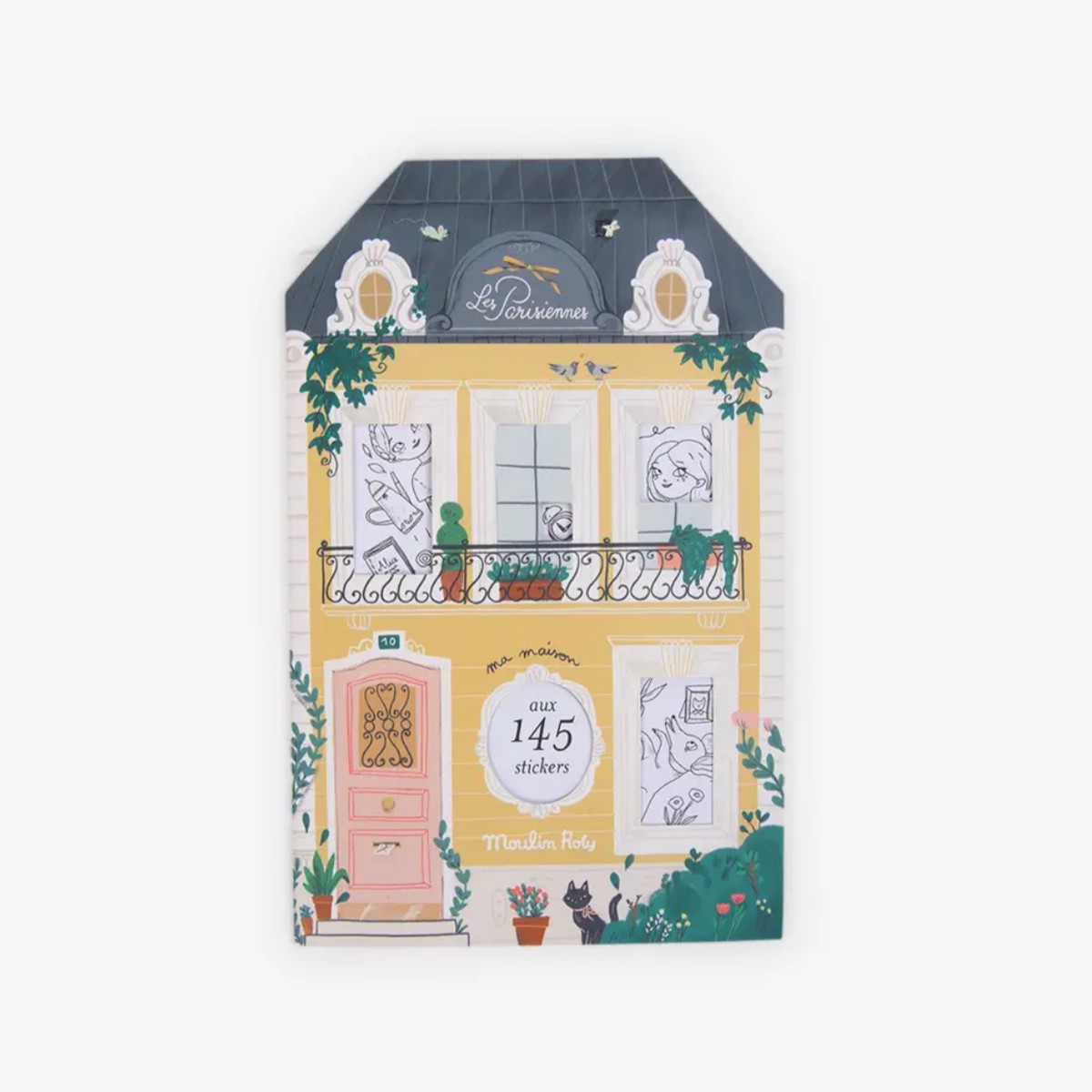 Coloring Book 145 Stickers the Parisiennes