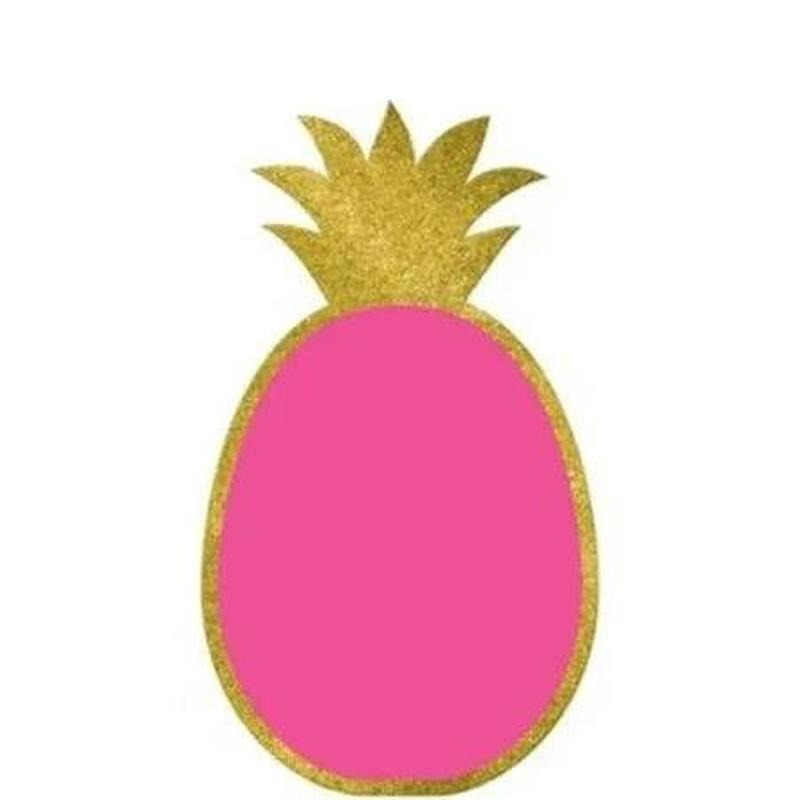 Pineapple Easel Chalkboard Sign – Amscan