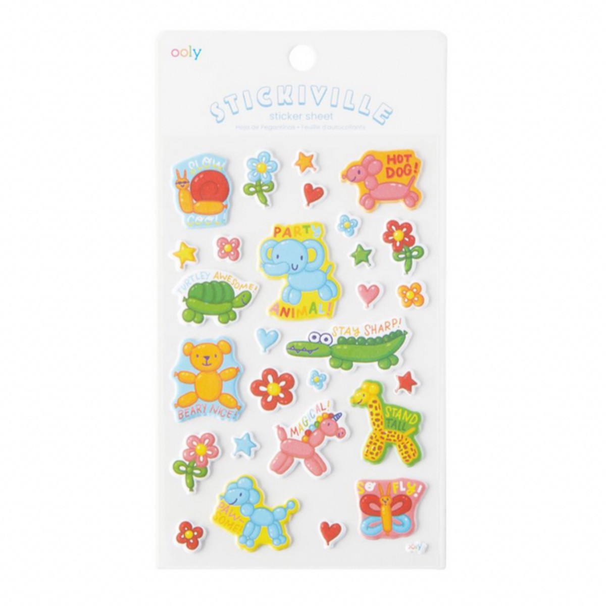sticker sheet standard