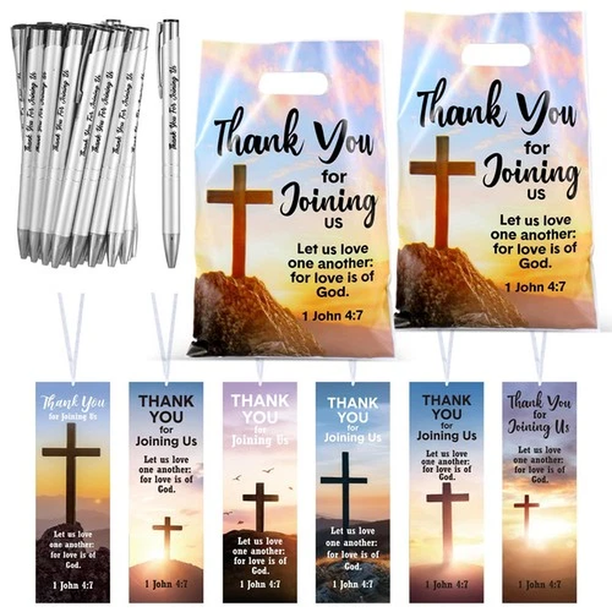 108 Pcs/36 Sets Church Welcome Gift Pockets Bulk Church Visitor Gifts 36 Reli…