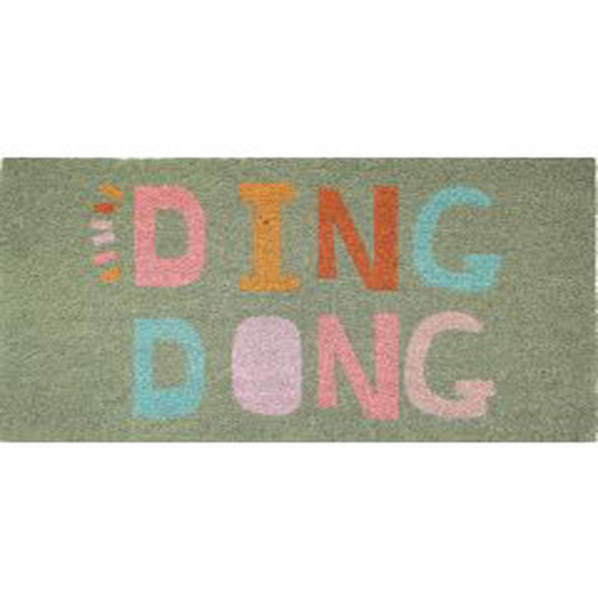 DOOR MAT DING DONG