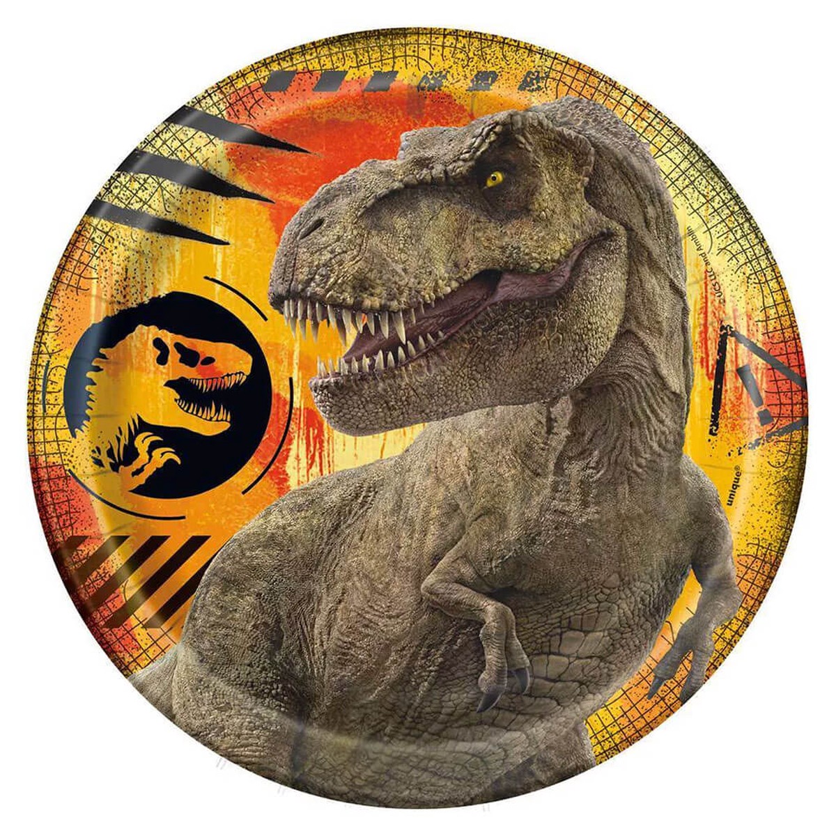 Jurassic World 3 Dessert Plate 7in 8ct