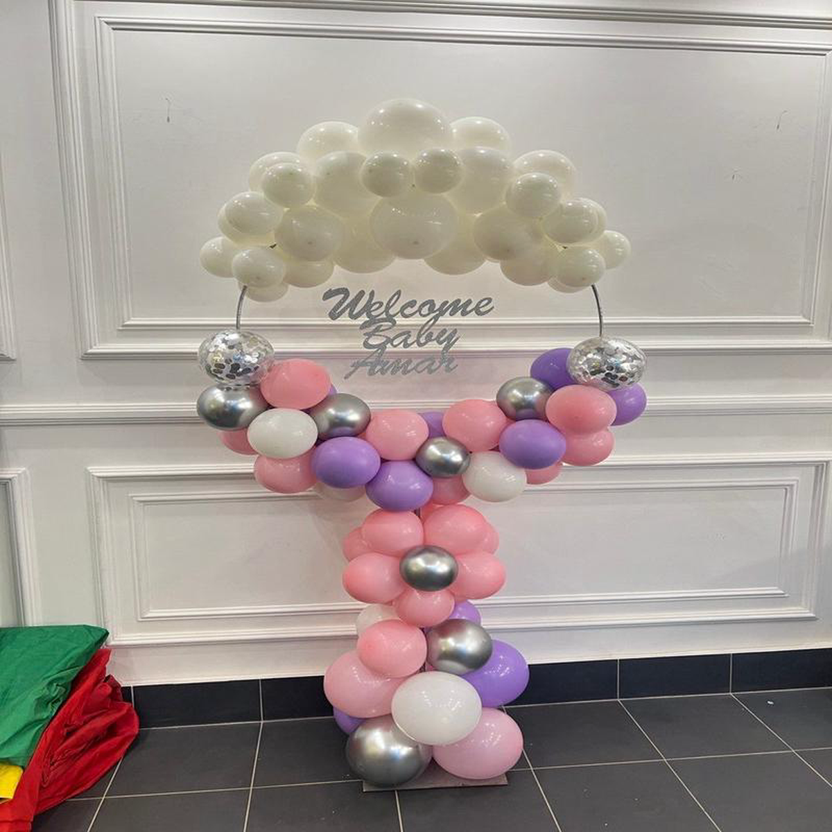 New Baby girl Arrangement 11