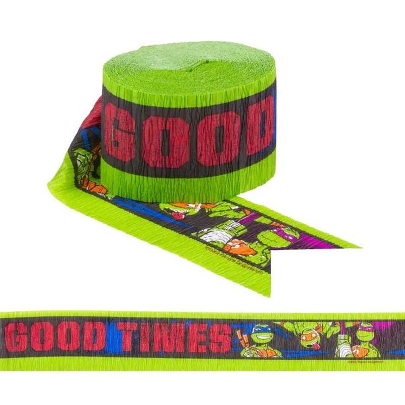 TMNT Crepe Streamer 30ft – Amscan