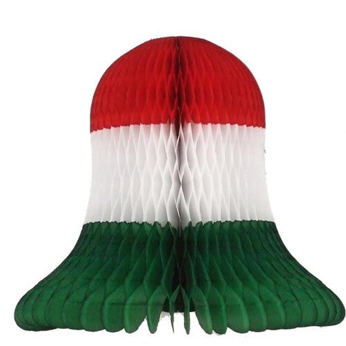 18 In. Christmas Honeycomb Tissue Bells