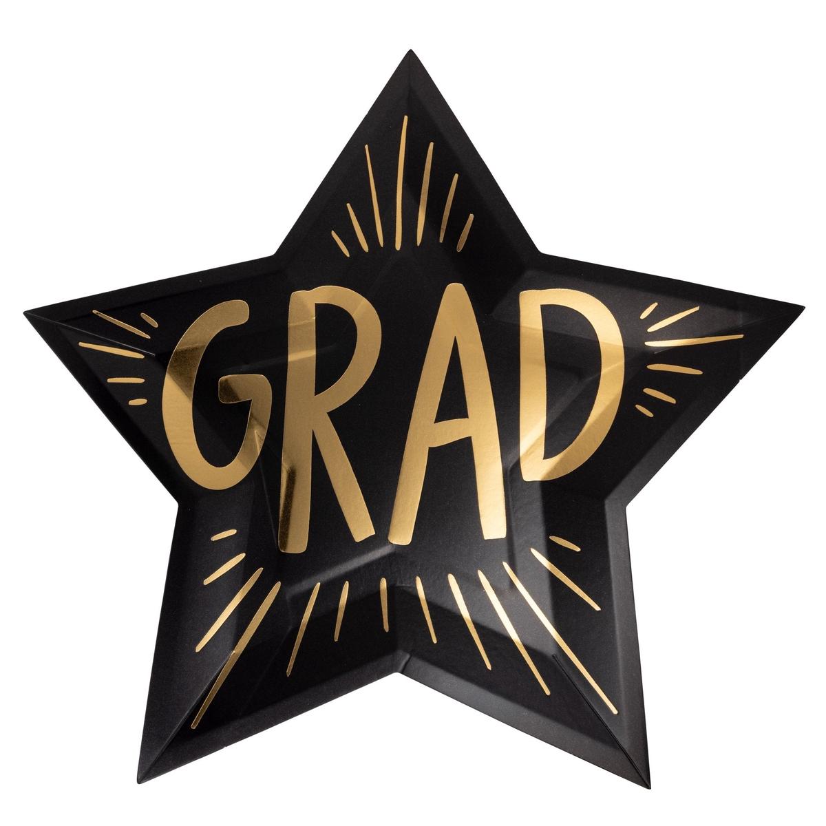 Grad Star Shaped Plate | 8ct