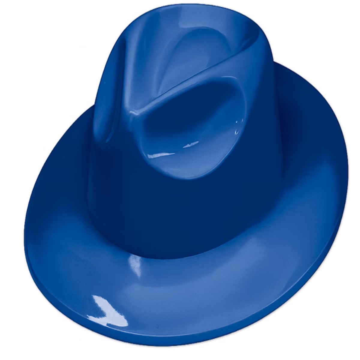Plastic Fedora – Blue | 1ct