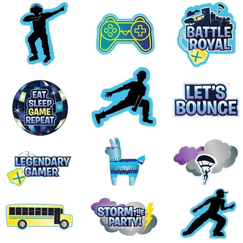 Cutouts – Battle Royal (12ct) – Amscan