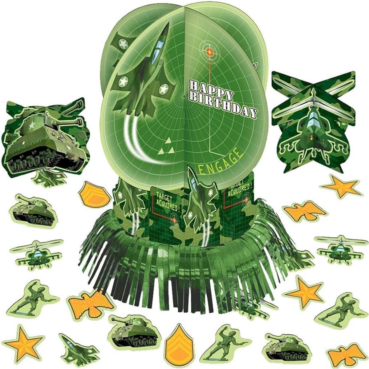 Military Camouflage Table Decorating Kit – Amscan