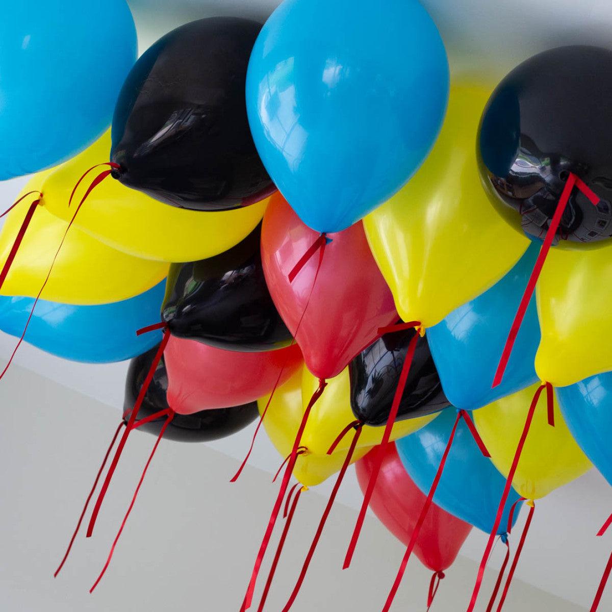 Superhero Helium Ceiling Balloons Elevate Your Celebration with Stunning Helium Ceiling Balloons He