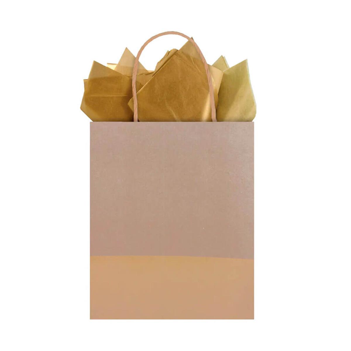 Tote Bag Golden Dipped Kraft