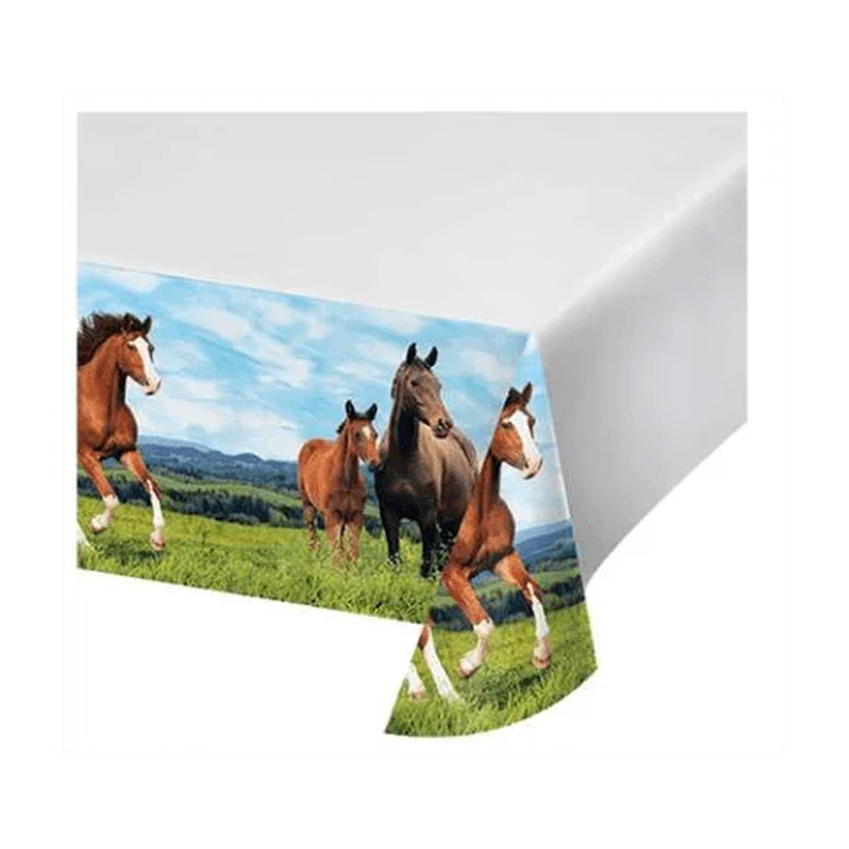 Wild Horses Tablecover – Creative Converting