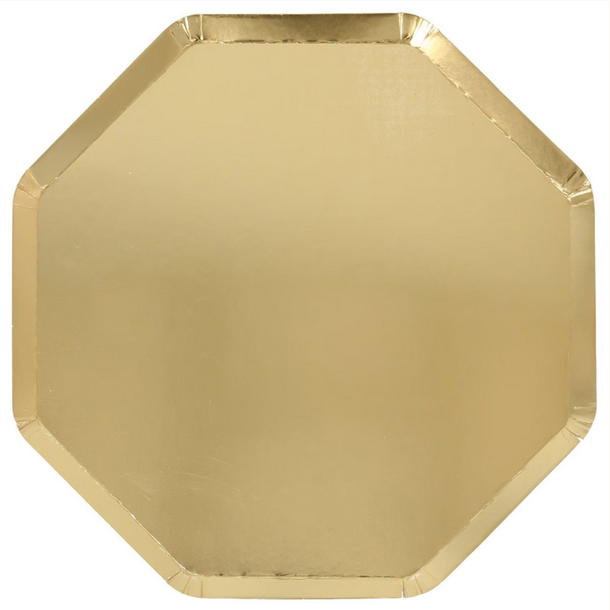Gold Dinner Plates (x8)