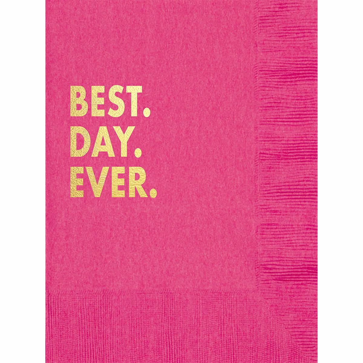 Best Day Cocktail Napkin