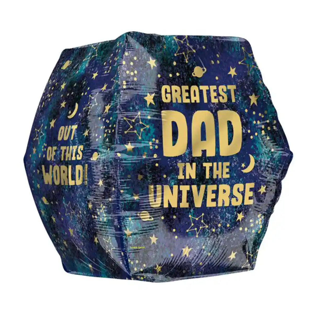 Greatest Dad In Universe Anglez Balloon 16in