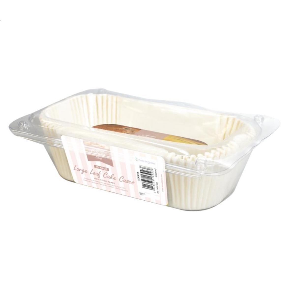 Kingfisher Large Loaf Cake Cases | 15 Pack