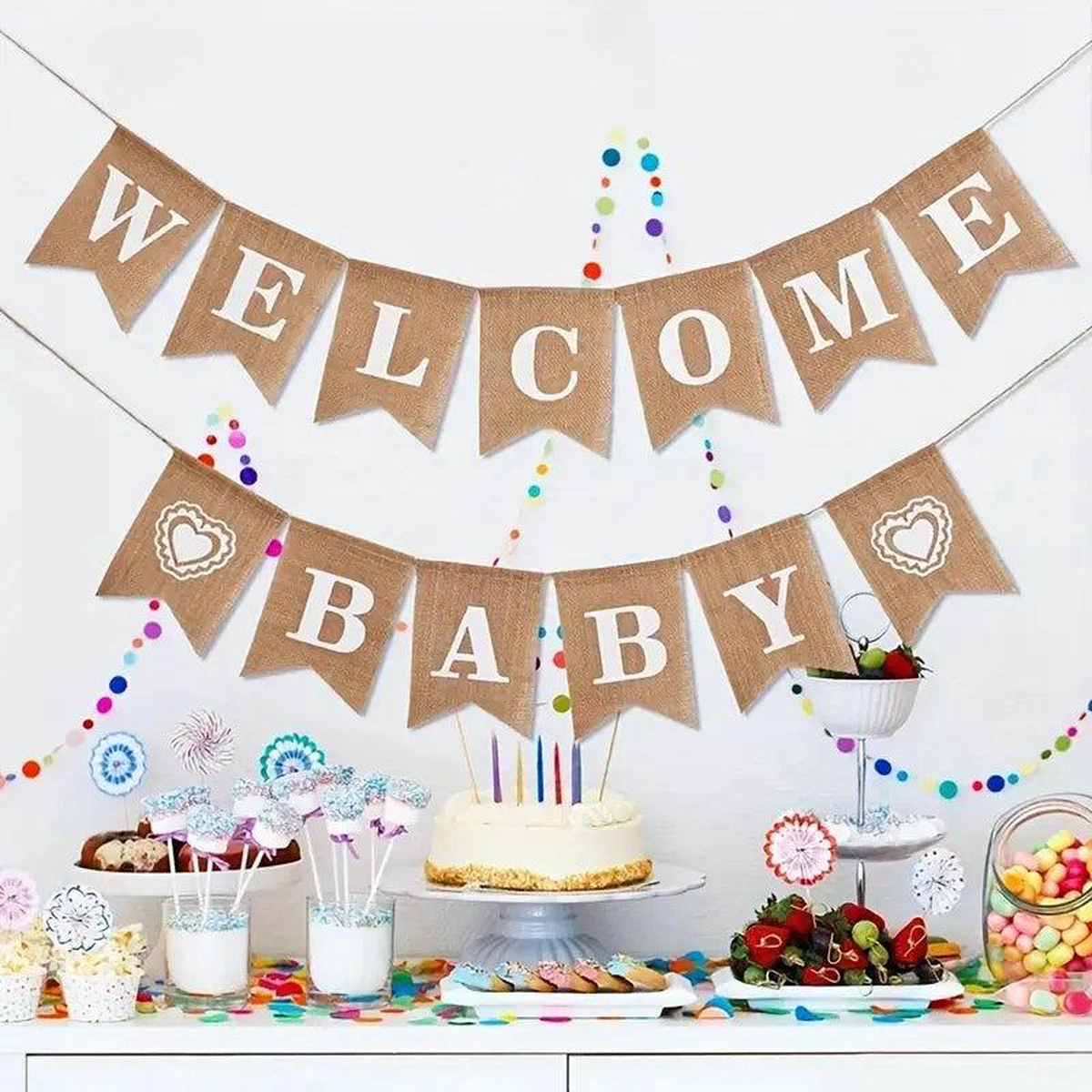 Welcome Baby Banner