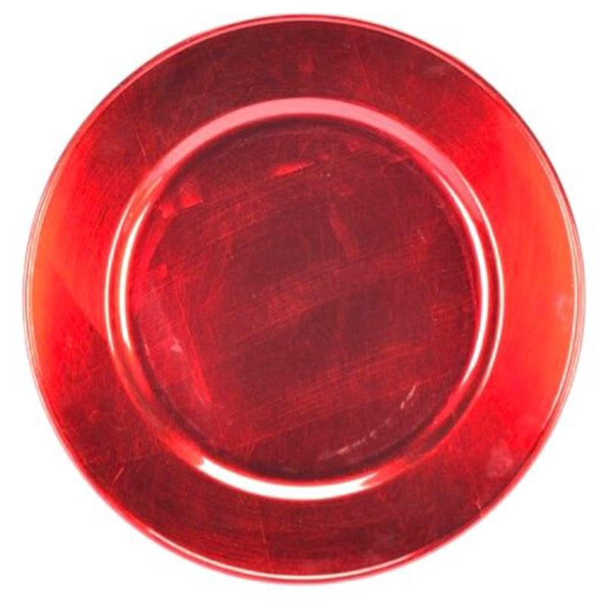 Charger Plates 13 inch Red