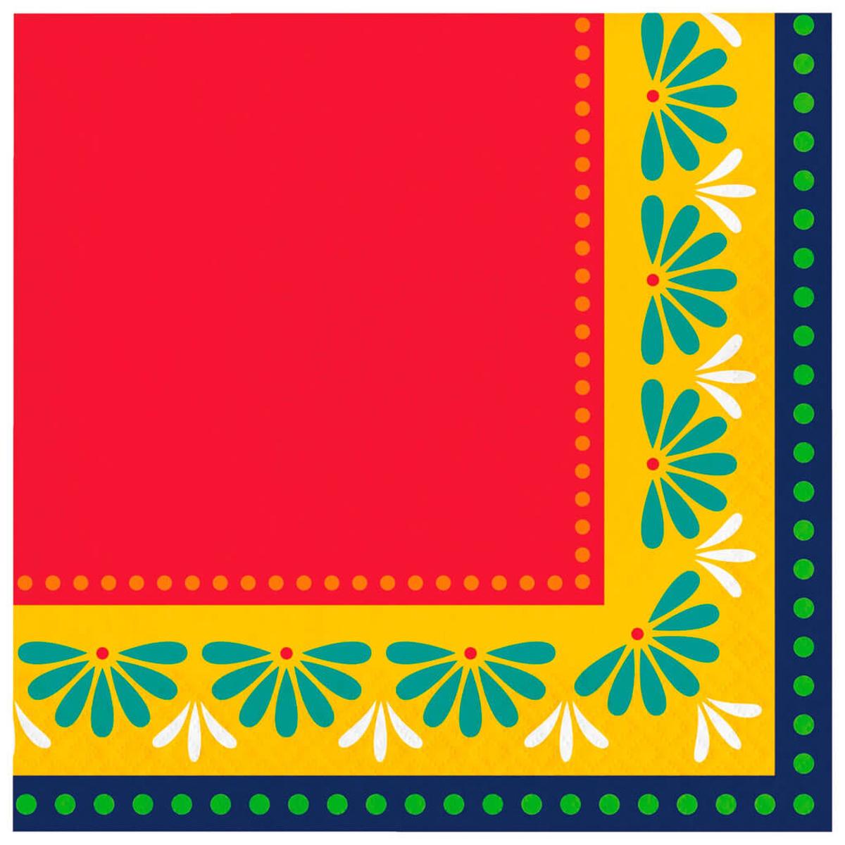 Fiesta Pottery Lunch Napkin 16ct 2Ply
