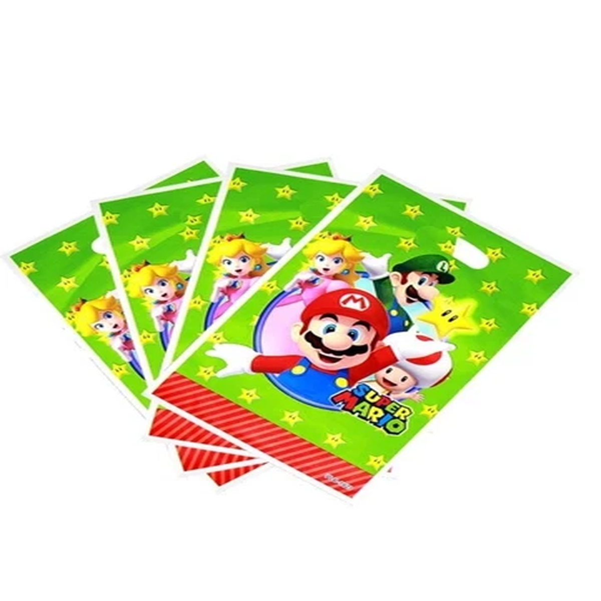 Super Mario 30 Pc Party Favor Bags Loot Treat Party Supply New Plastic