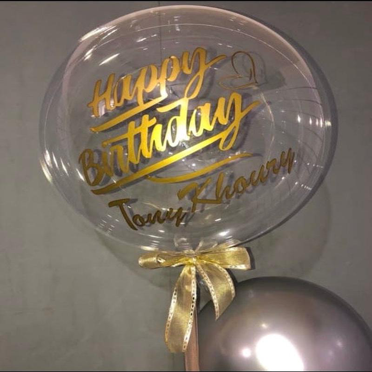 Bubble Helium Balloon 36 -BO01