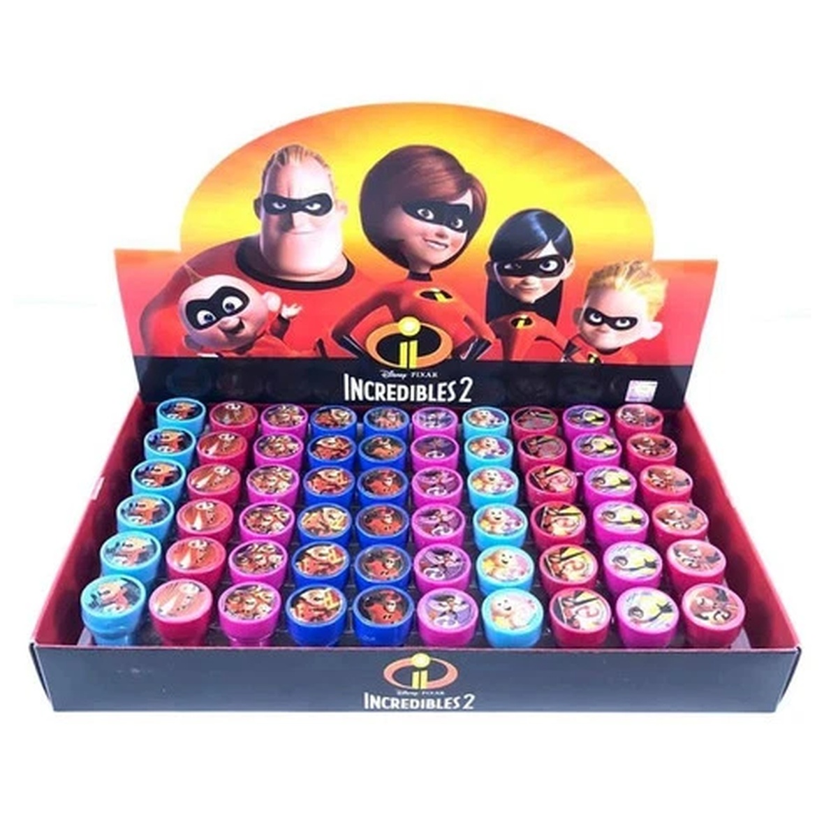 Disney Incredibles – Self Ink Stamps Birthday Party Favors Gift Filler *Pick Qty