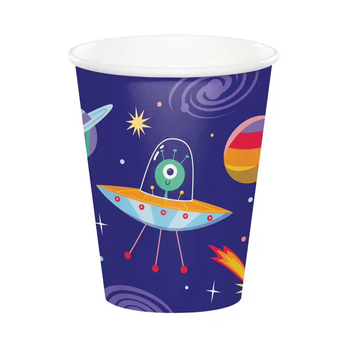 Space Adventures Paper Cup 9oz 8ct