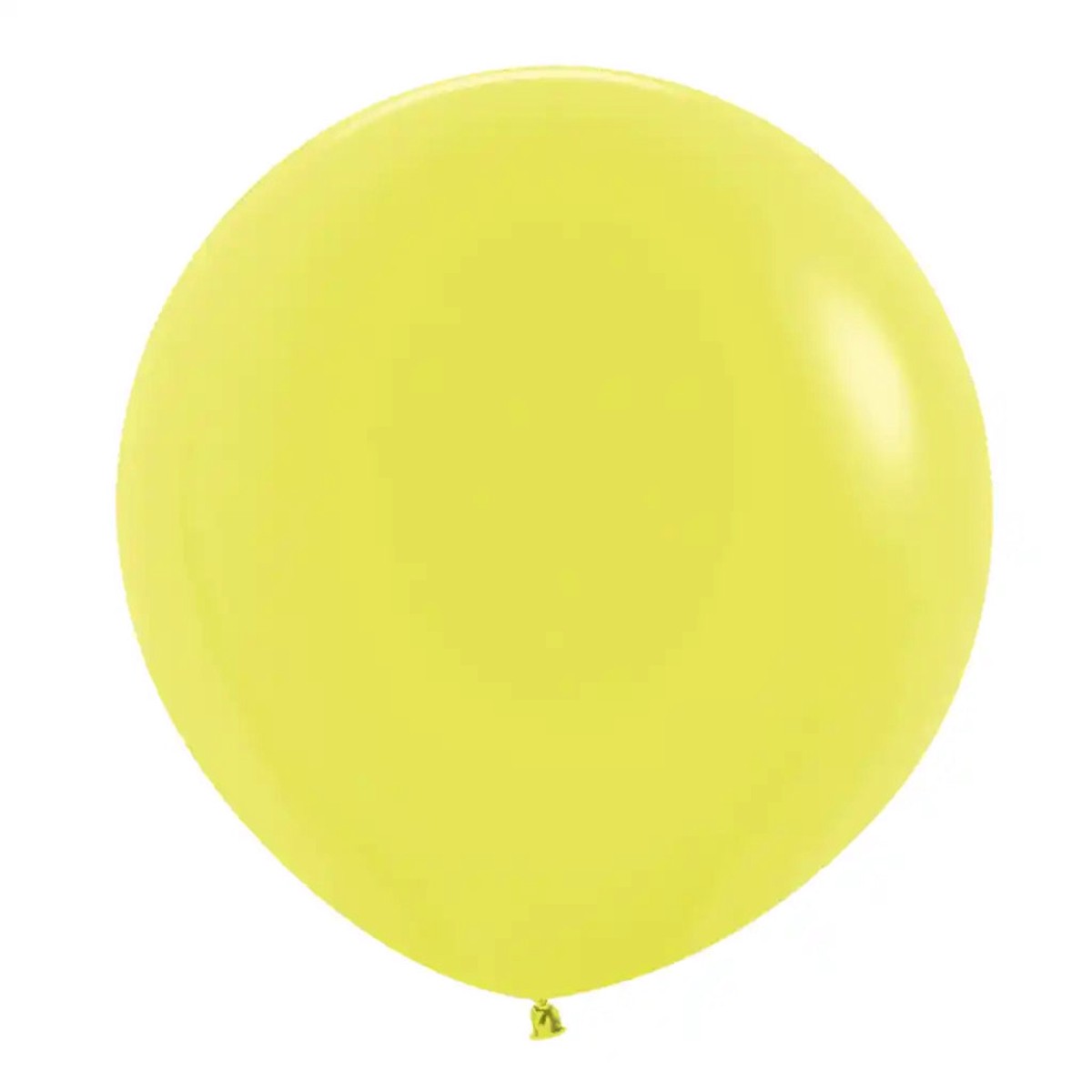 Neon Yellow Latex Balloon 24in