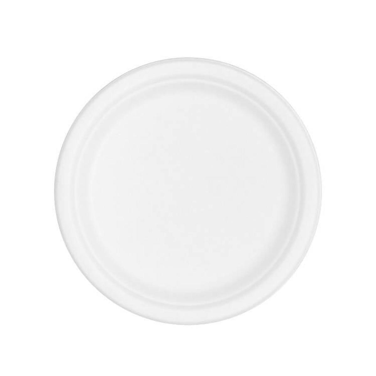 Eco Round White 17cm Plate Bulk Pack of 1000