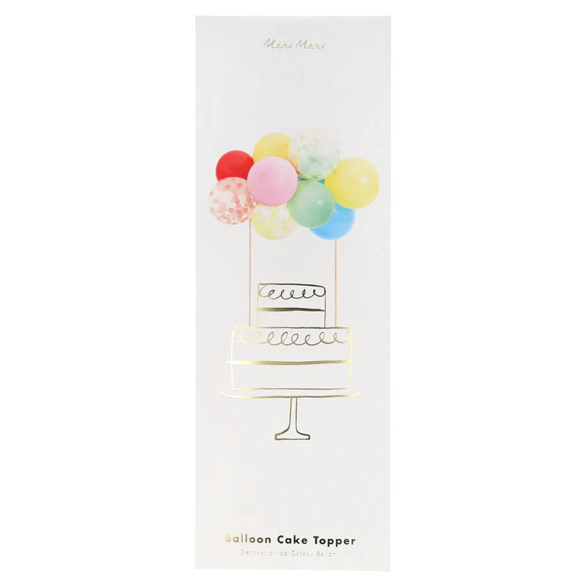 MERI MERI – Rainbow Balloon Cake Topper Kit