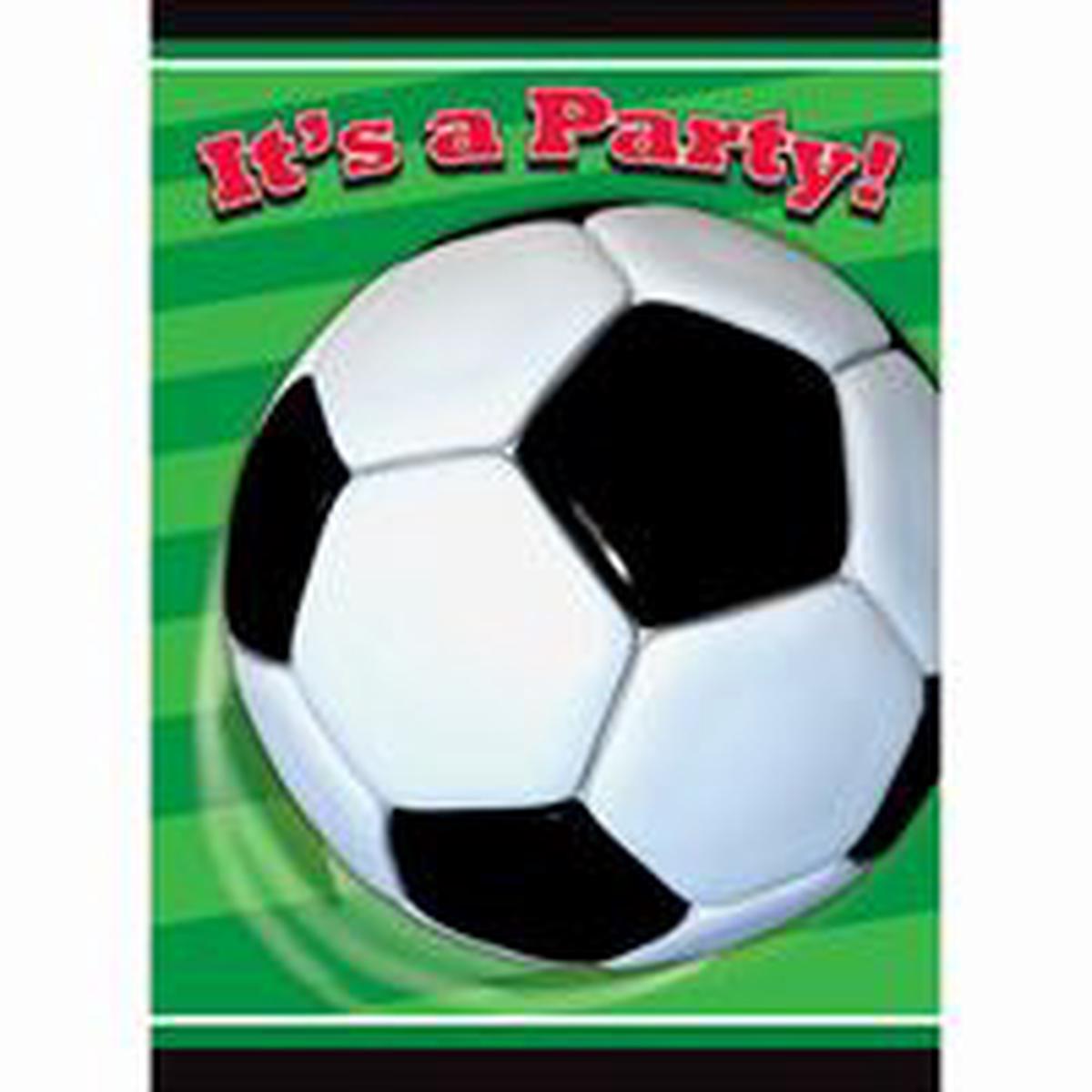 Soccer Invitations 8ct – Unique